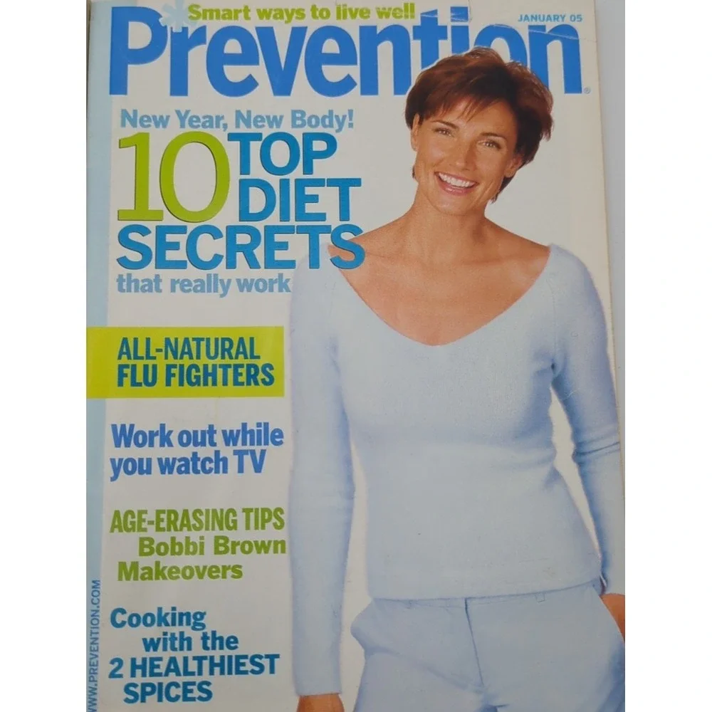 Prevention The‎ Magazine For Better Health January 2005 & December 2006